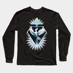 Wonderful white fantasy phoenix. Long Sleeve T-Shirt